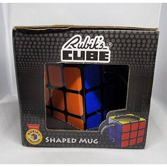 Vintage 1974 Rubik's Cube Classic Strategy Game Novelty Fun Coffee Mug Gift - Picture 7 of 12